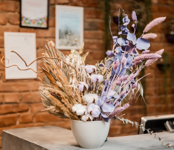 Exotic Tiger Lily Vase